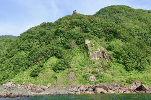 山と少し海 山と少し海 小樽,小樽観光,小樽旅行の写真素材