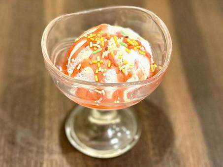 パステルマープルアイス アイスクリーム,アイス,居酒屋料理の写真素材