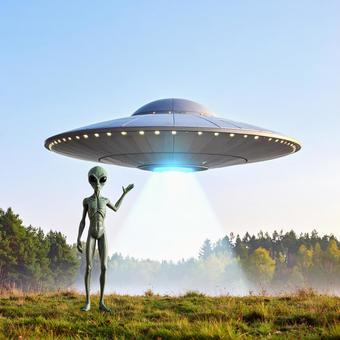 UFOと宇宙人 UFOと宇宙人の写真