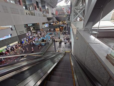 京都駅ビル 京都駅ビル jr線,駅,京都の写真素材