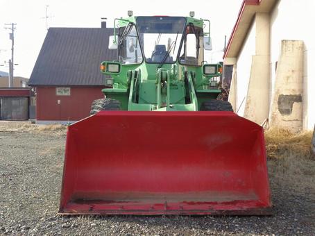 タイヤショベル タイヤショベル,ホイールローダー,トラクターショベルの写真素材