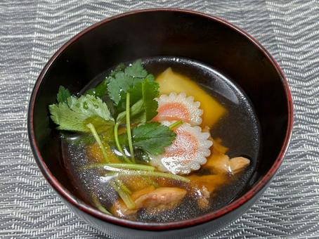 お雑煮 雑煮,正月,お雑煮の写真素材