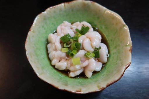 鱈の白子ポン酢 タラ,鱈,白子の写真素材