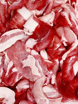 豚肉 豚肉,豚小間切れ,切り落としの写真素材