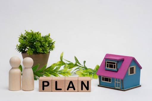 夫婦とライフプランのイメージ 夫婦とライフプランのイメージ plan,プラン,ライフプランの写真素材