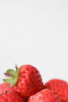 Heap of strawberries frame, strawberry, echigohime, niigata produced, JPG