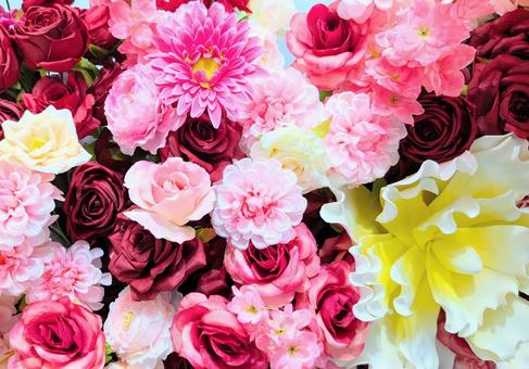 フラワーアレンジメント2 フラワーアレンジメント2 フラワーアレンジメント,薔薇,カーネーションの写真素材