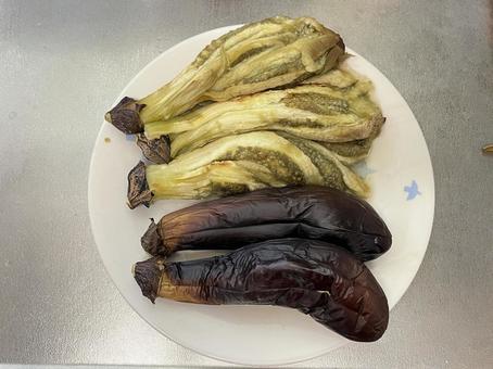 焼き茄子 焼き茄子の写真