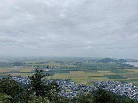 八幡山城からの眺め2 八幡山城からの眺め2の写真