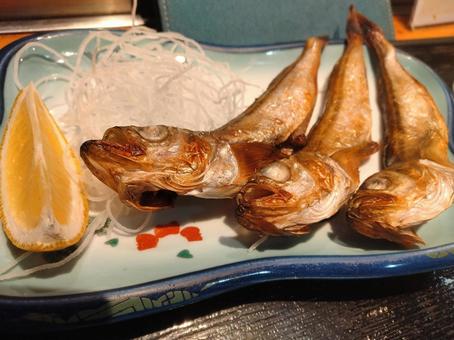 ハタハタの干物 ハタハタの干物の写真