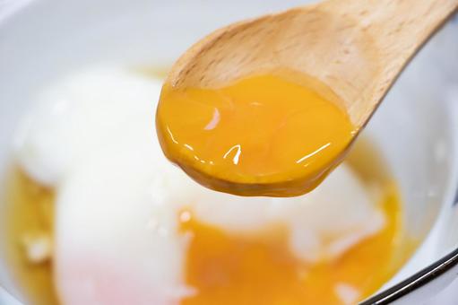 温泉卵 温泉卵,卵,温玉の写真素材