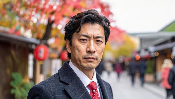 怒った顔の男性1の写真