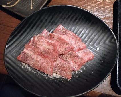 牛タン塩 牛タン塩 牛タン,タン塩,タンの写真素材