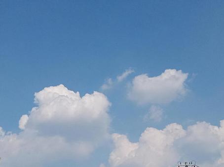 8月の空 8月の空の写真