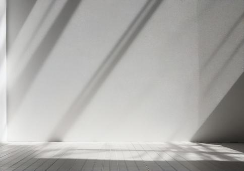 A quiet space of light created by white walls and shadows, light, shadow, straight line, JPG