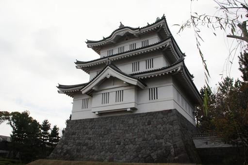 忍城@埼玉県行田市 忍城@埼玉県行田市 忍城,忍城址,忍城御三階櫓の写真素材