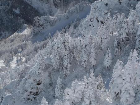 黒斑山ダイヤモンドダスト 黒斑山ダイヤモンドダストの写真