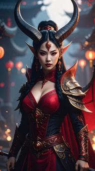 ゲームのモンスター サキュバスてきなのDの写真