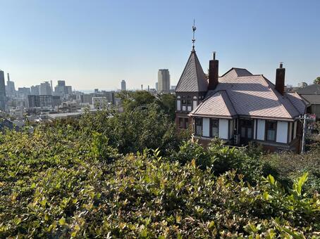 北野の風景 北野,神戸市,異人館の写真素材
