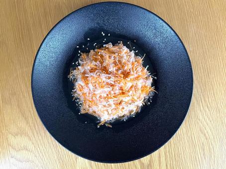 手作り和食料理・紅白なます1 手作り和食料理・紅白なます1の写真