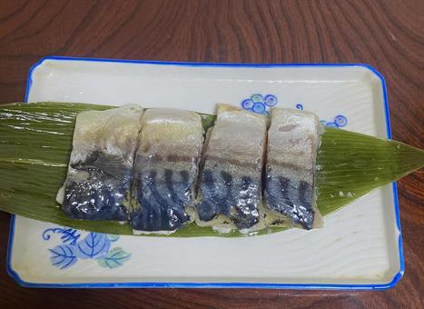 さば寿司 竹皮 さば寿司 竹皮 さば寿司,さば,鯖の写真素材