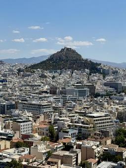 パルテノン神殿からの景色 パルテノン神殿からの景色 パルテノン神殿,景色,世界遺産の写真素材