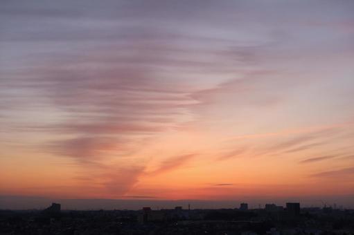 朝焼け dawn 朝焼け dawn 朝焼け,夜明け,朝焼け雲の写真素材