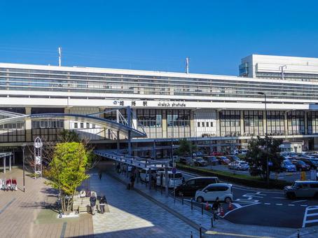 【兵庫県】姫路市・姫路駅南口 姫路駅南口,姫路駅,姫路市の写真素材