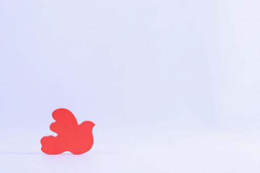 Red dove acrylic piece_1, JPG Red dove acrylic piece_1, JPG