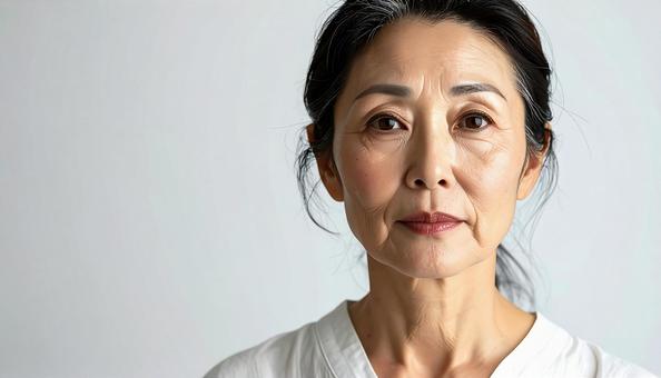 ほうれい線の写真