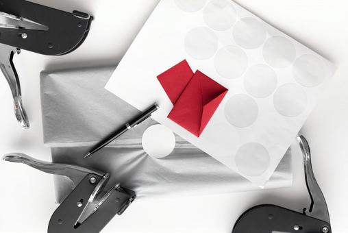 Photo, mock up, monument shooting, wrapping paper, 
