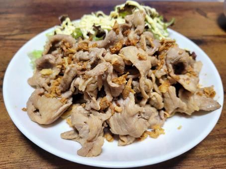 豚肉が美味しい一皿 豚肉が美味しい一皿の写真