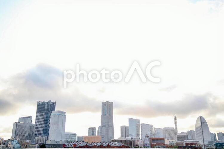 夕暮れのみなとみらい みなとみらい,横浜,オアシスの写真素材