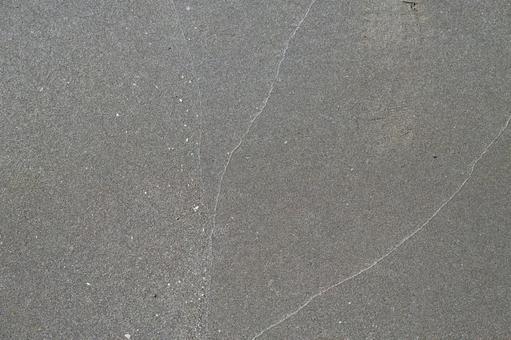 濡れた砂浜の滑らかな表面 砂,砂浜,海の写真素材