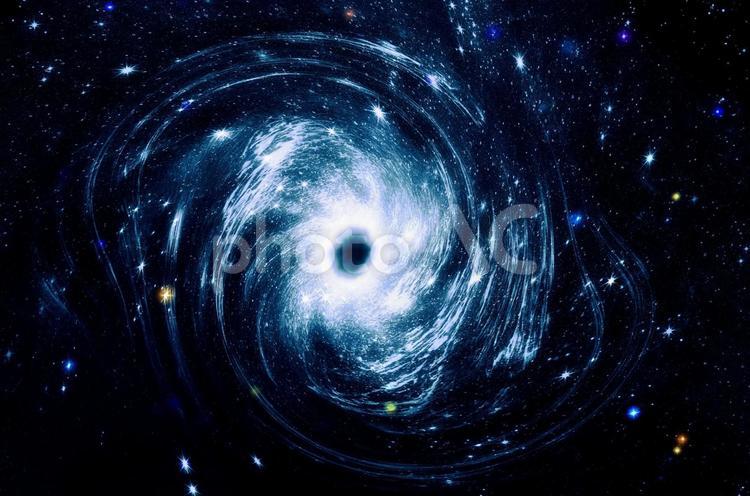 宇宙イメージ素材/ブラックホール 宇宙,宇宙イメージ,宇宙素材の写真素材
