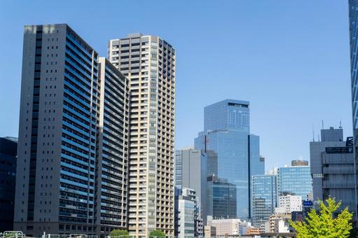田町付近からの風景 田町付近からの風景 東京都,港区,田町の写真素材