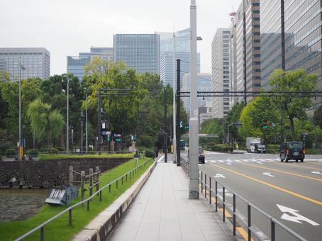 霞ヶ関の街並み(東京都・千代田区) 霞ヶ関の街並み(東京都・千代田区) 丸の内,皇居外苑,オフィス街の写真素材