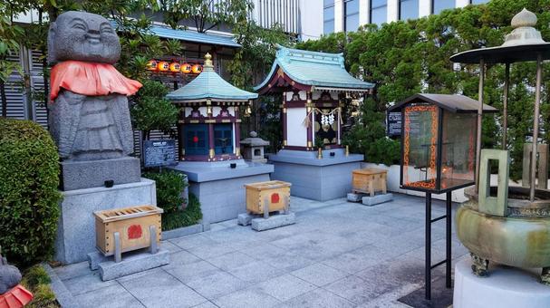 銀座八丁神社銀座出世地蔵尊 銀座八丁神社銀座出世地蔵尊 神社,銀座八丁神社,銀座出世地蔵尊の写真素材