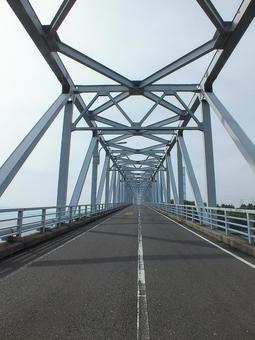 大崎上島の景色 No10 大崎上島の景色 No10 長島大橋,橋,構造の写真素材