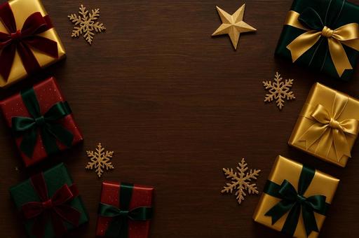 プレゼント背景の写真