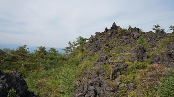 山の風景 山の風景の写真