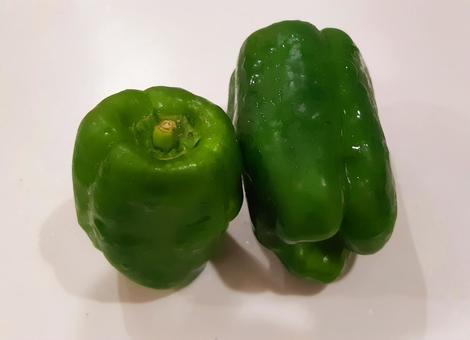 green pepper, green pepper, vegetables, healthy, JPG