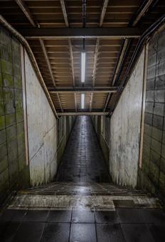 土合駅構内 土合駅構内 土合駅,モグラ駅,stationの写真素材