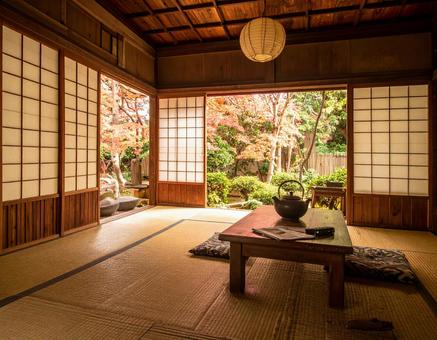 趣のある畳のある部屋 趣のある畳のある部屋の写真