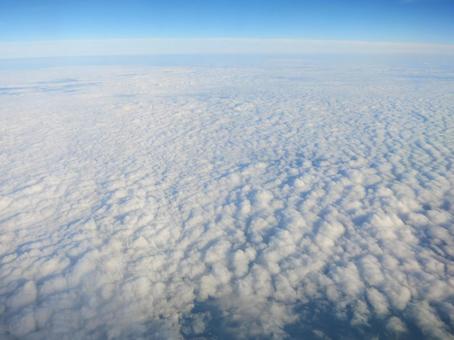 Photo, above the clouds, blue sky, cloud, 