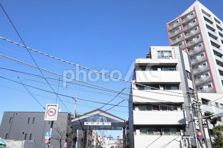 池上　街並み 池上,大田区,東京都の写真素材