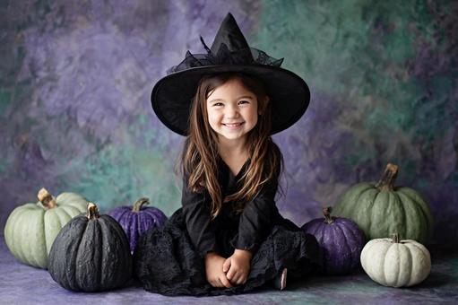 ハロウィンの記念写真 ハロウィンの記念写真の写真