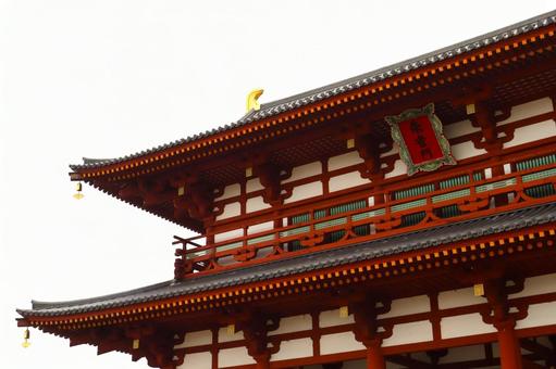 朱雀門 奈良の平城京跡・平城旧跡歴史公園 朱雀門 奈良の平城京跡・平城旧跡歴史公園 朱雀門,平城宮跡,奈良の写真素材