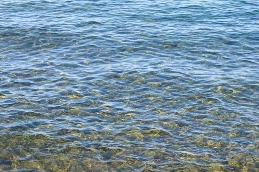 透明感のある海の水面 海,水面,海の水の写真素材