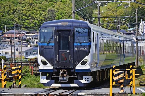 E257系 特急踊り子 E257系 特急踊り子 鉄道,電車,線路の写真素材